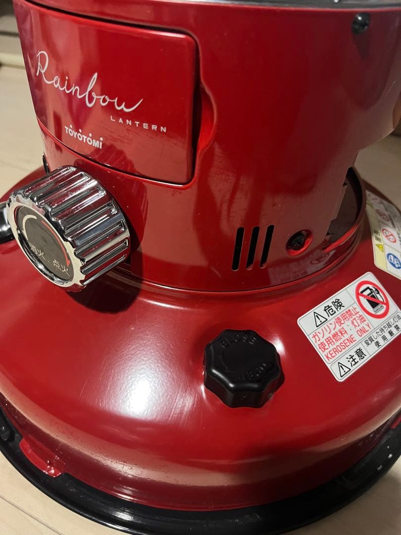 圭子　トヨトミ　レインボーストーブ19年製　RL-250 赤