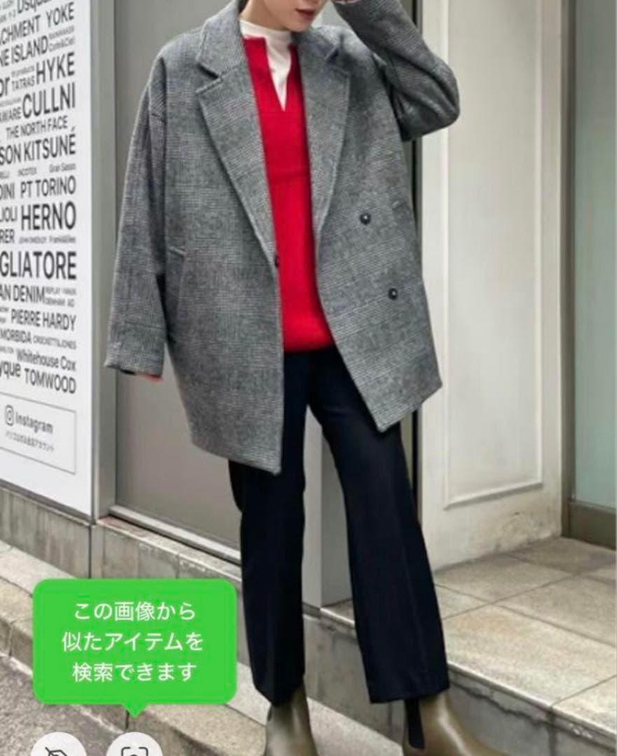 【JOURNAL STANDARD】スーパー140ビーバーテーラーコート 38