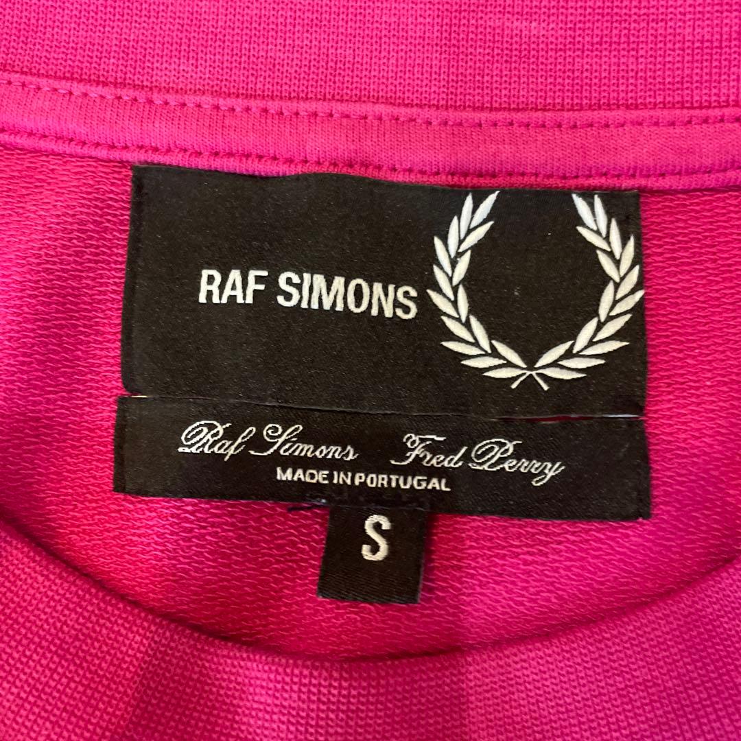 Raf Simons Fred Perry 長袖Tシャツ S ピンク