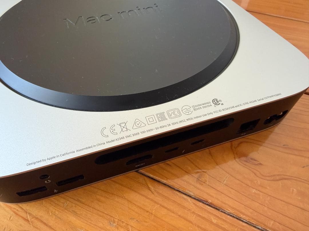 Apple Mac mini ( M1, 2020 ) A2348 付属品完備