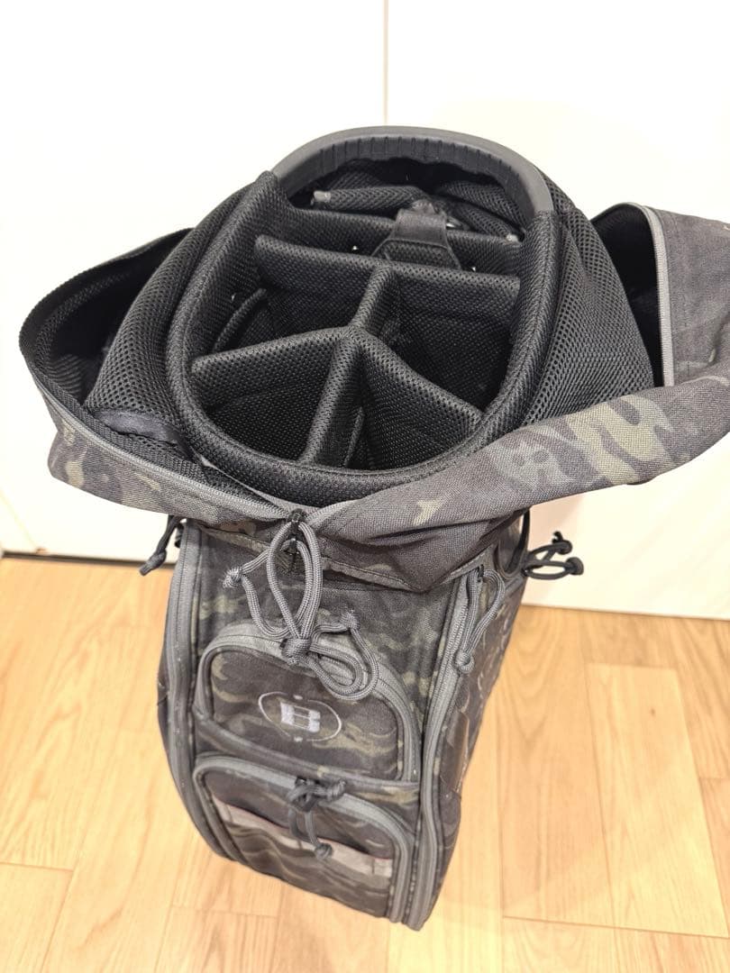 専用　人気色BRIEFING CR-5ブラックカモフラージュ キャディバッグ