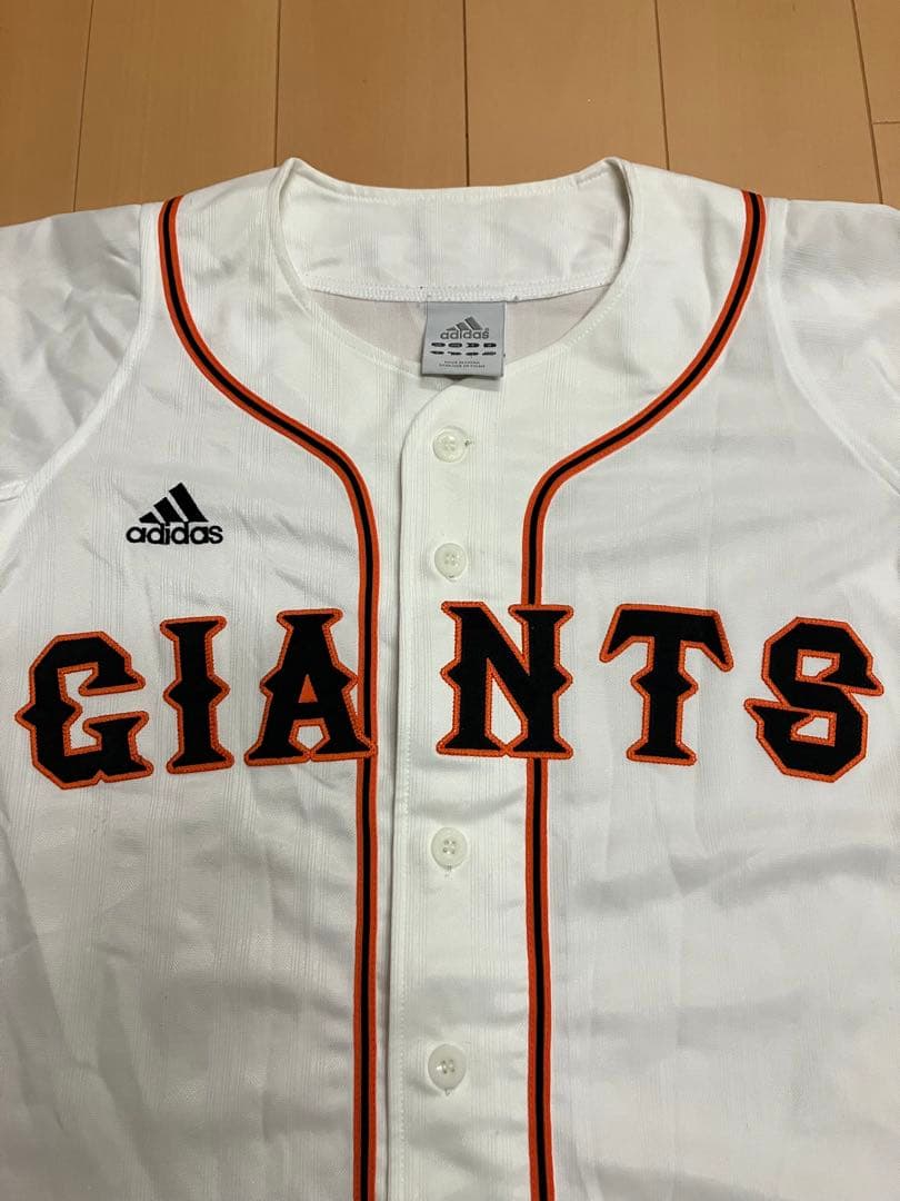 アディダス　ユニフォーム　読売巨人軍　読売ジャイアンツ　背番号無し　無地