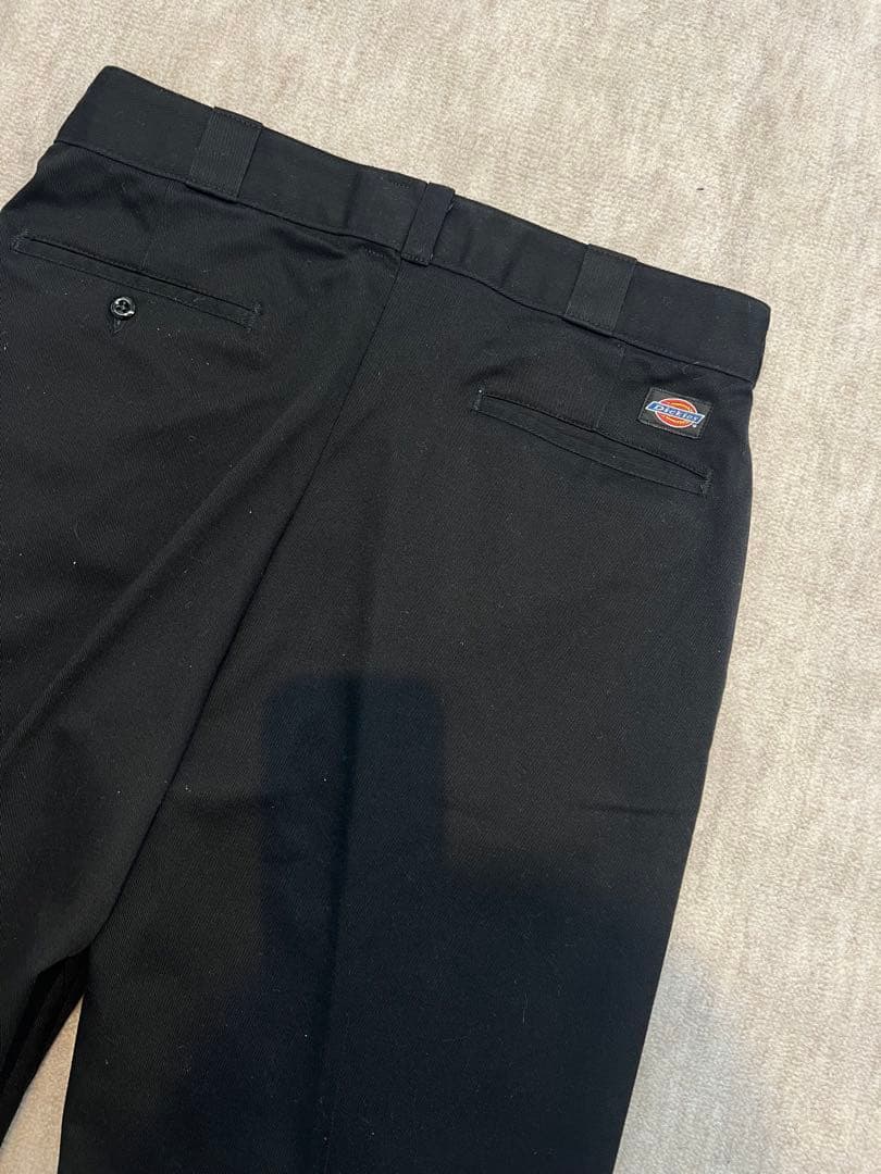 90s Dickies ディッキーズ　874 ブラック　USA製　talon