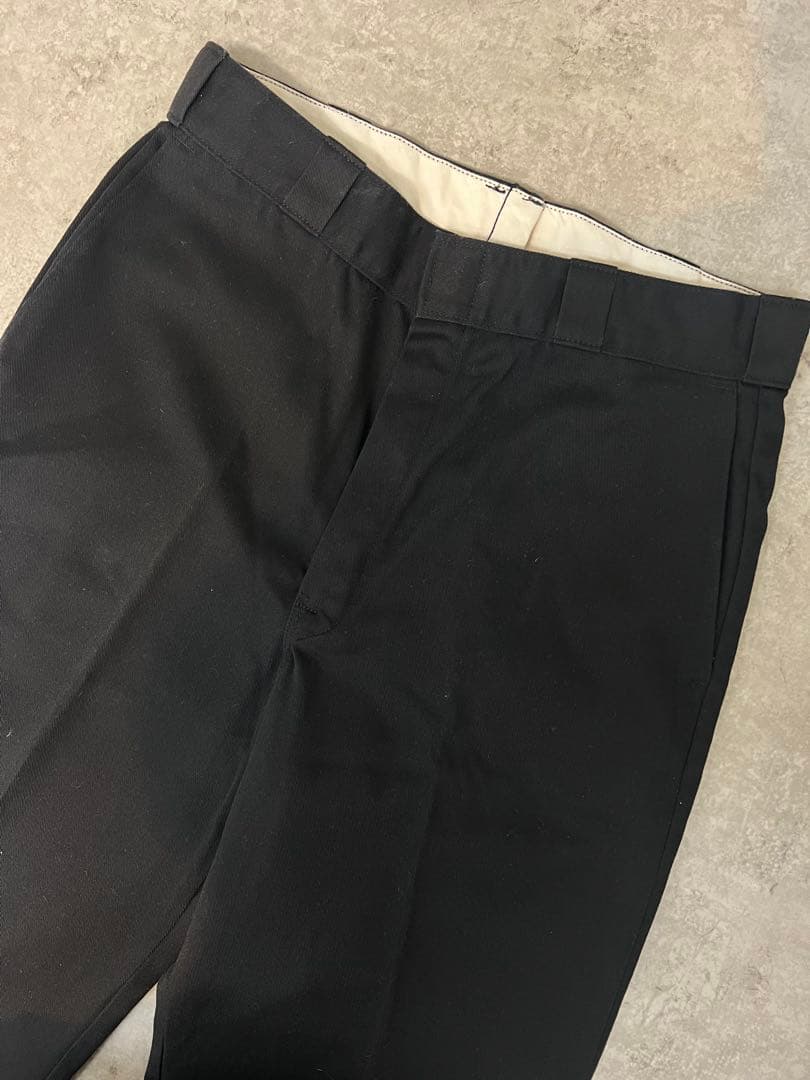 90s Dickies ディッキーズ　874 ブラック　USA製　talon