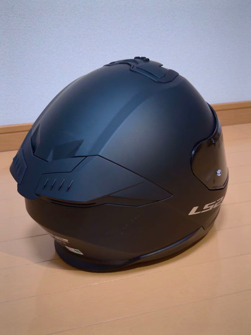 LS2 STREAM II ヘルメット マットブラック Mサイズ