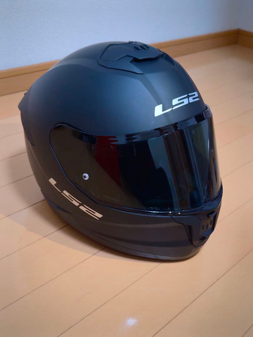 LS2 STREAM II ヘルメット マットブラック Mサイズ