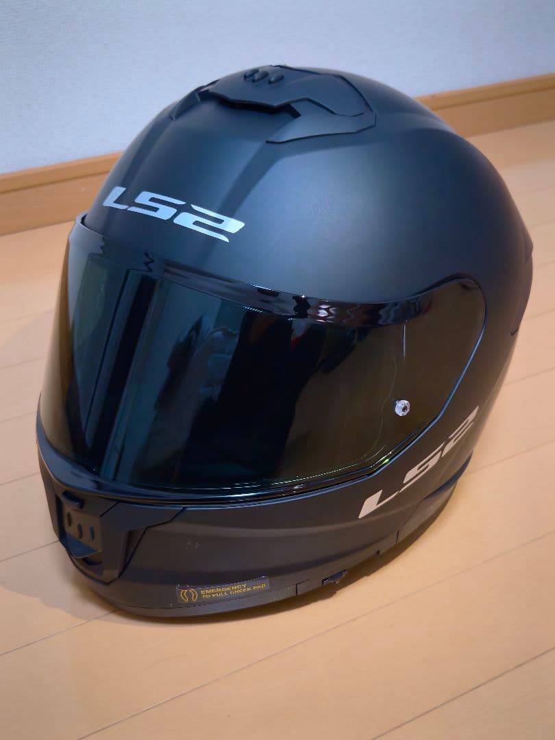 LS2 STREAM II ヘルメット マットブラック Mサイズ