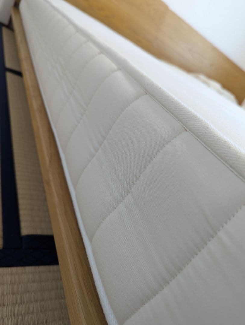 無印　ベッドフレーム　シングル　オーク