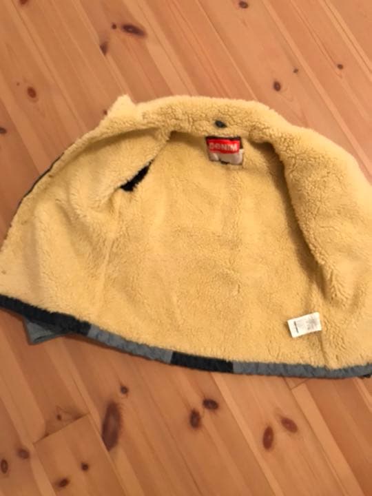 デニム&ダンガリー 140㎝GジャンデニムジャケットDDコートアウタースウェット