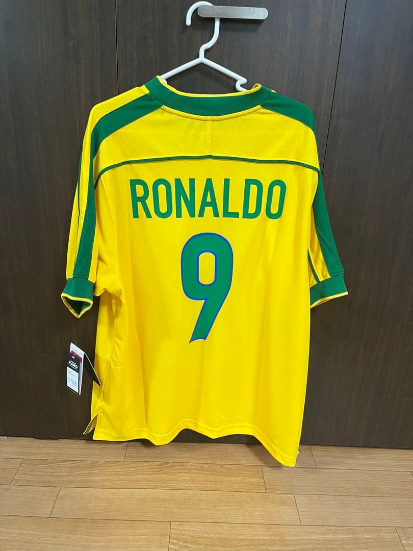 ブラジル代表ユニフォーム　ロナウド　ヴィニシウスjr.着用　ベンゼマ