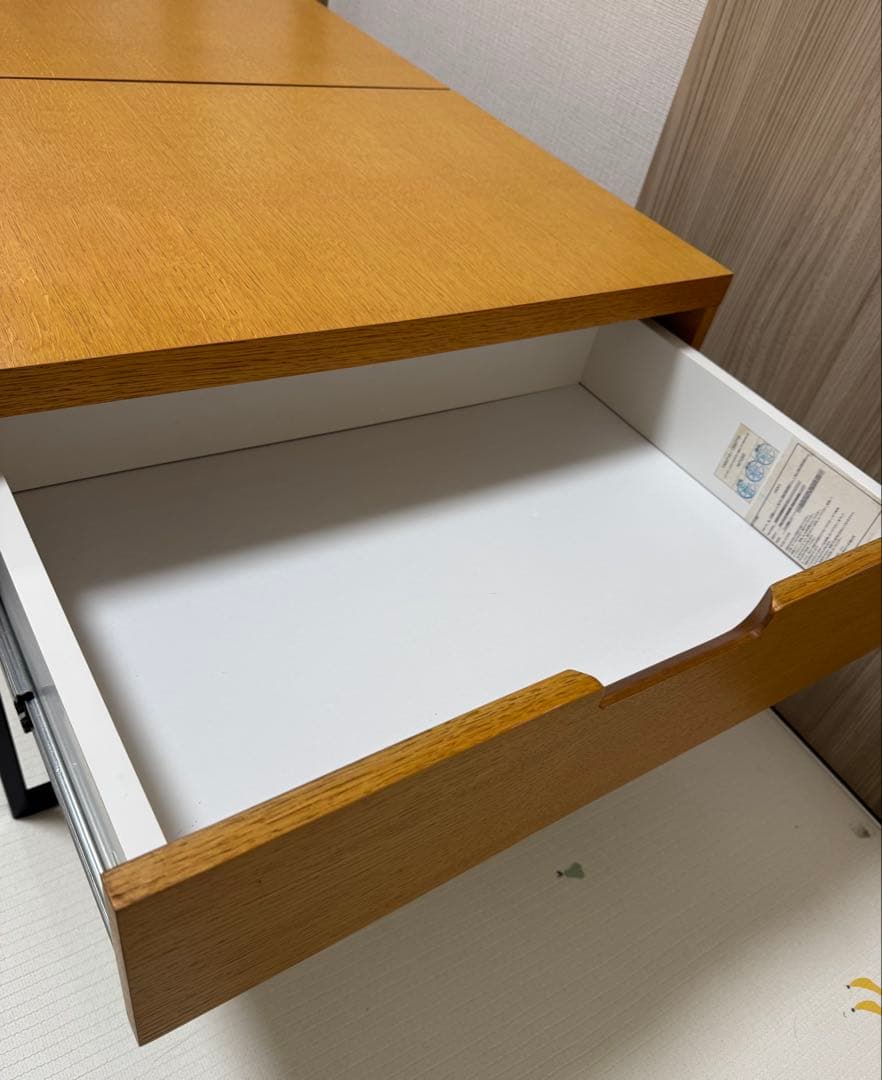 ニトリ　昇降センターテーブル(Nヒバリ 120 LBR)