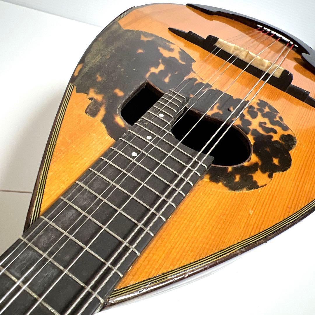 【リブ彫り込み】　S.watanabe No.32 マンドリン　1968年製