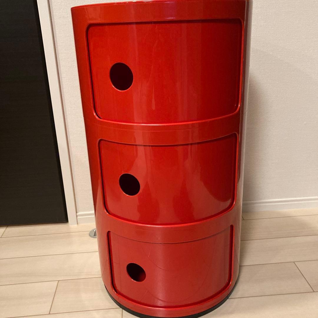 カルテル コンポニビリ 3段　レッド