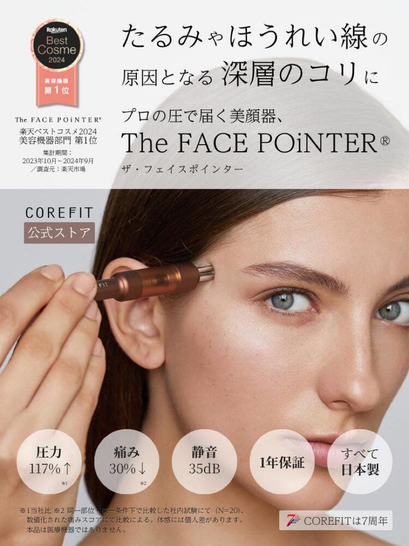 コアフィットCOREFIT FACE POINTER II フェイスポインター