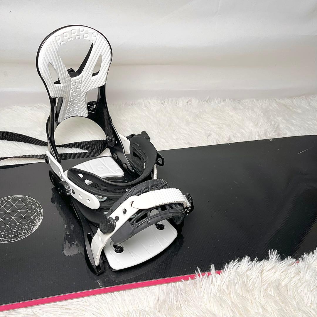 【美品】YELLOWBUS スノーボード3点セット ボード152cm