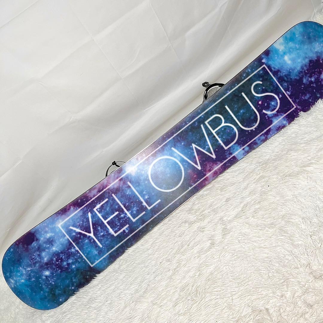 【美品】YELLOWBUS スノーボード3点セット ボード152cm