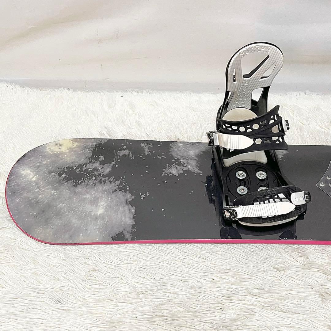 【美品】YELLOWBUS スノーボード3点セット ボード152cm