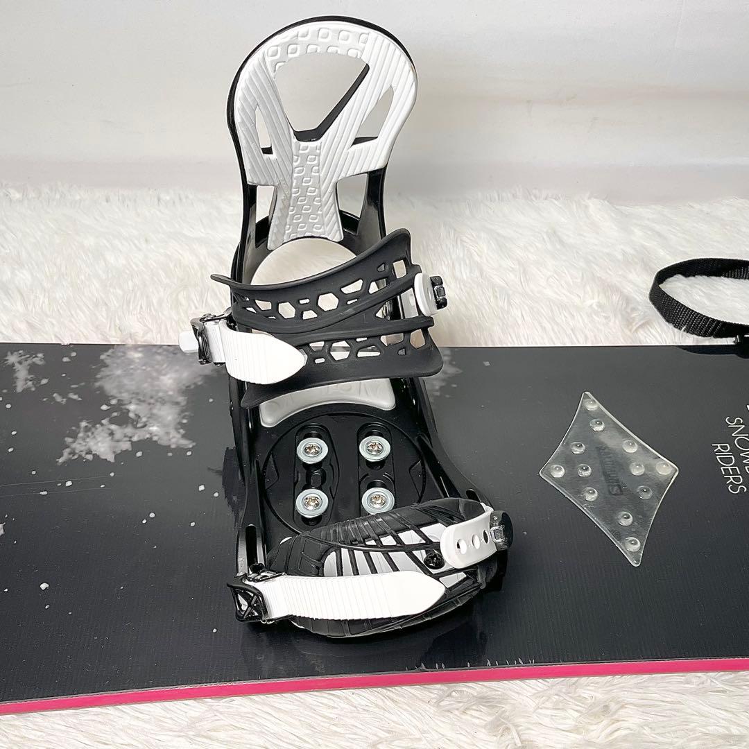 【美品】YELLOWBUS スノーボード3点セット ボード152cm