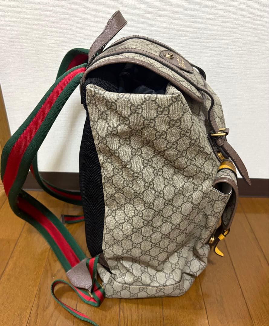 GUCCI GGキャンバス リュック タイガーヘッド