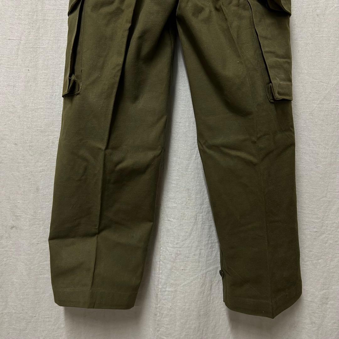 フランス軍 メタルボタン M47パンツ 前期タイプ 11 33 デッドストック