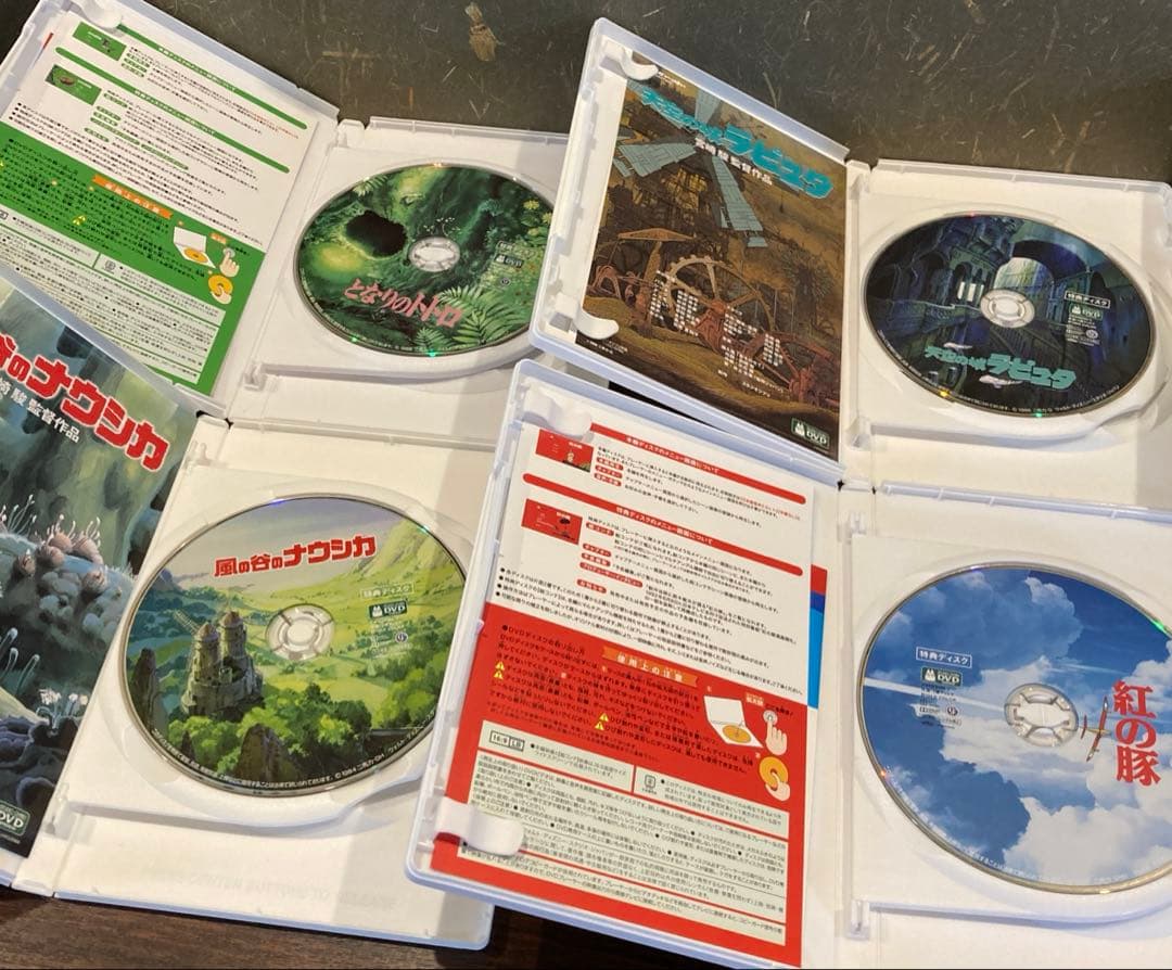 ⚫︎専用　３枚除く変更 ジブリDVD特典ディスク8枚　新品3枚含む(130)