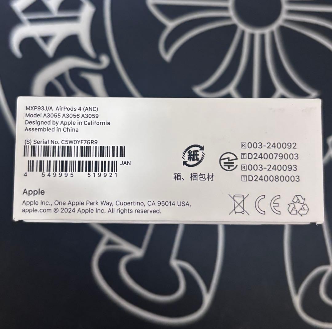 AirPods 4 ANC搭載モデル 中古 動作確認済 ビックカメラ購入
