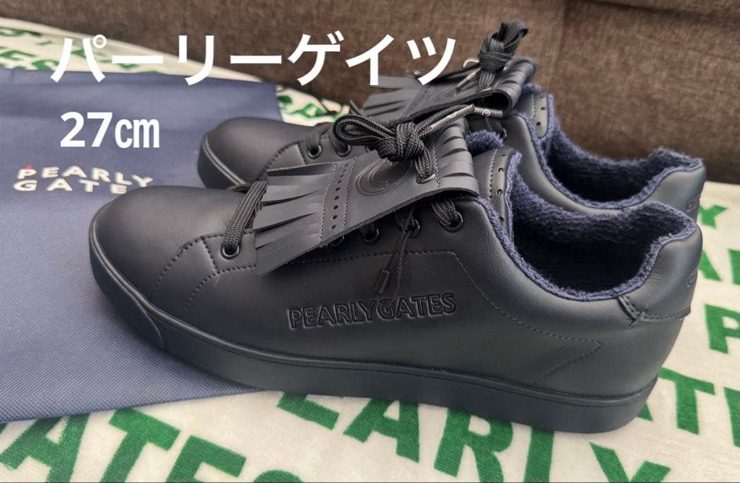 27㎝　PEARLY GATES パーリーゲイツ【スパイクレス】ゴルフシューズ