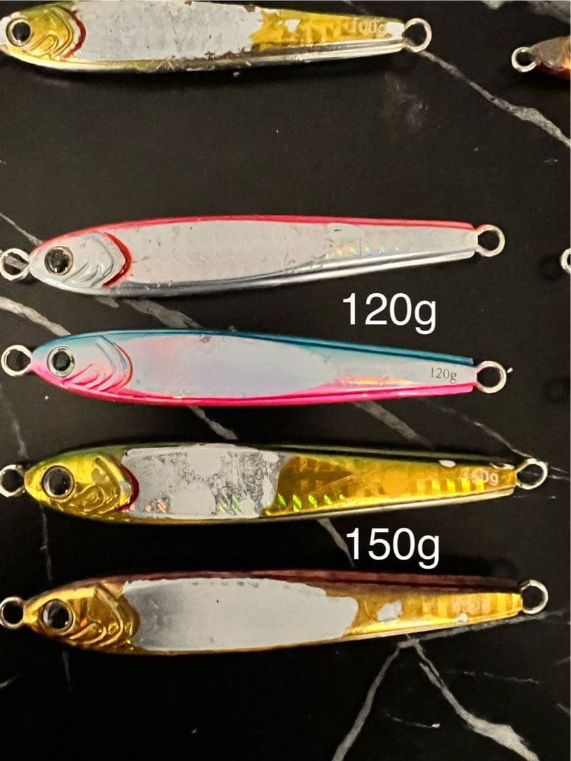 SLJ TGベイト メタルジグ 35本セット 60g〜150g