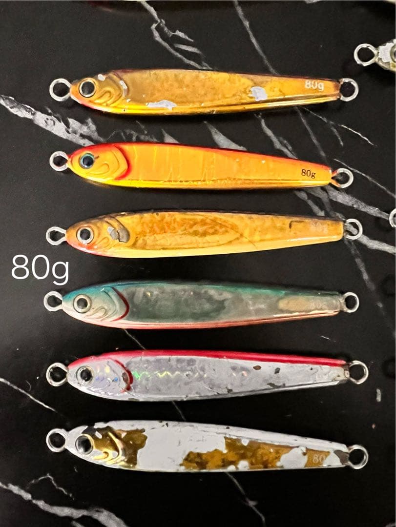 SLJ TGベイト メタルジグ 35本セット 60g〜150g