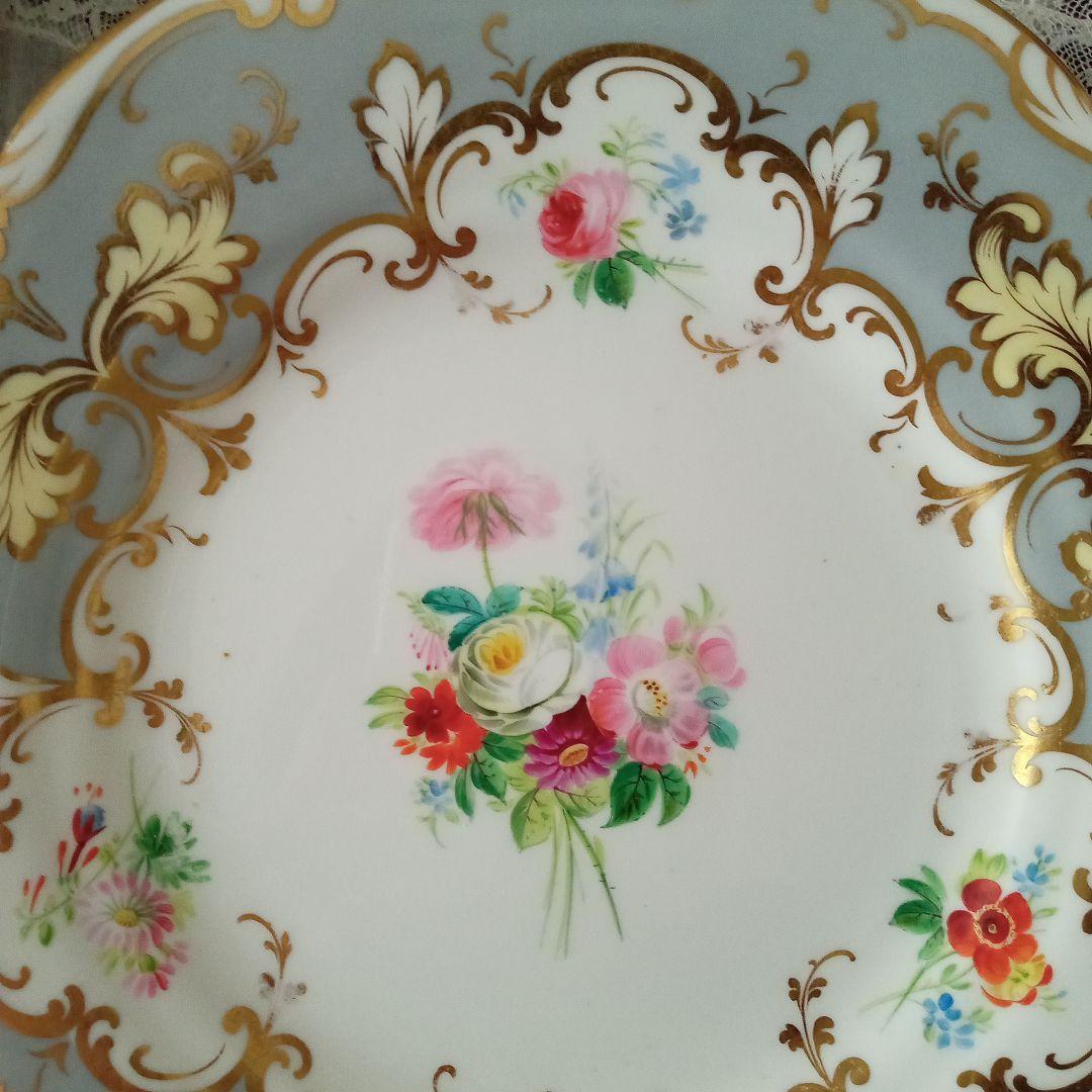 リッジウェイ 英国骨董 イギリス アンティーク 手描き ハンドペイント 貴重