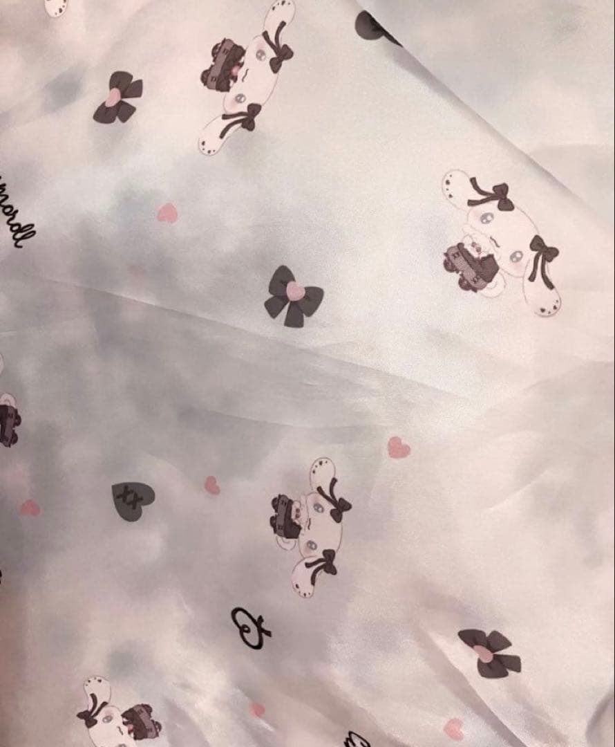 サンリオ うさ耳 ファーパーカー アウター シナモン LIZLISA 風