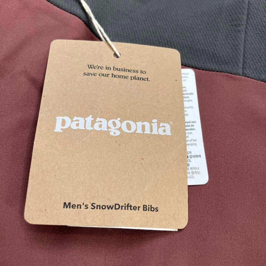 公式完売 パタゴニア メンズ スノードリフタービブ S DLMA