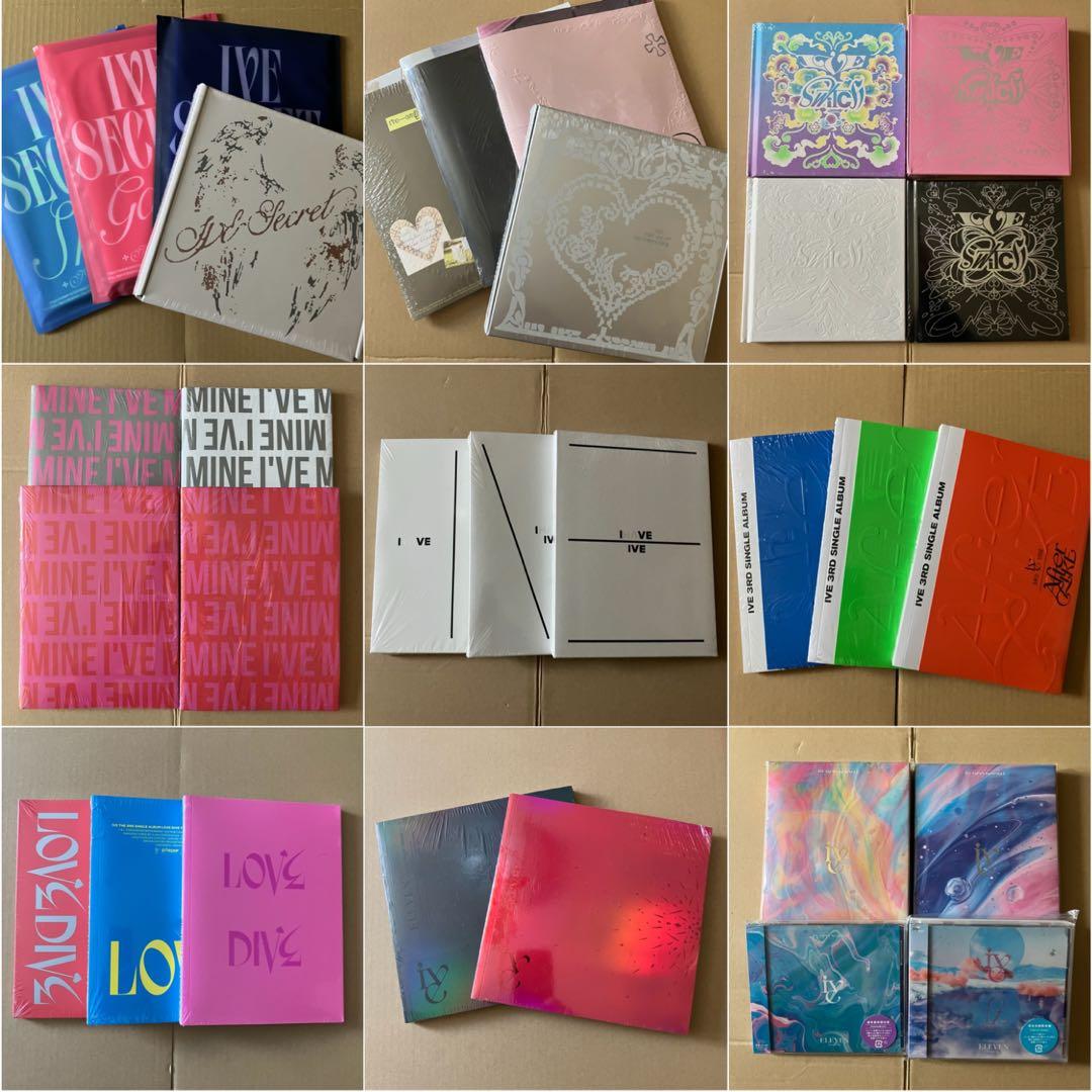 【新品未開封】IVE SECRET EMPATHY SWITCH　全31枚セット