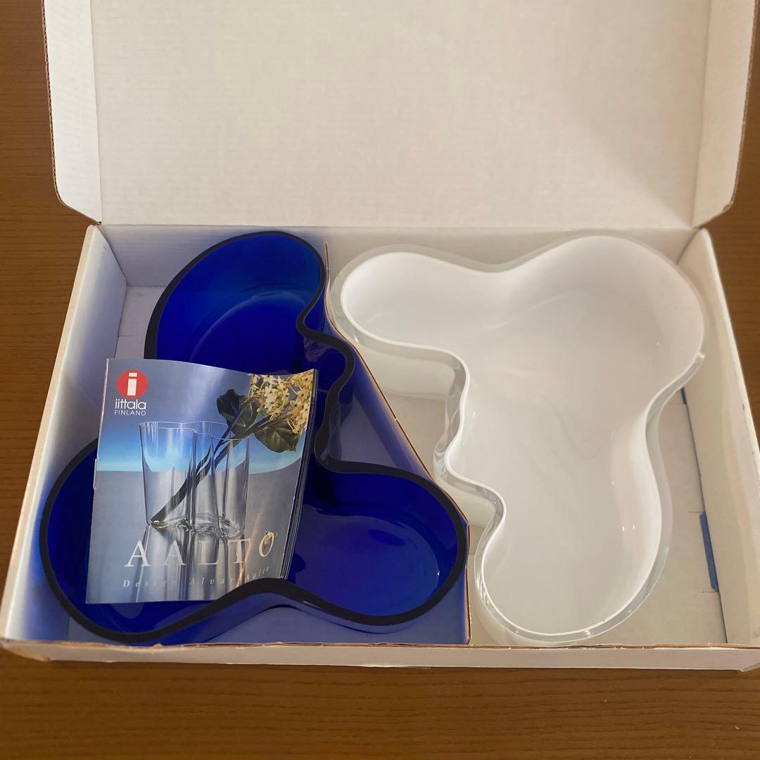 【未使用】  イッタラ AALTO フラワーベース /ボウルセット