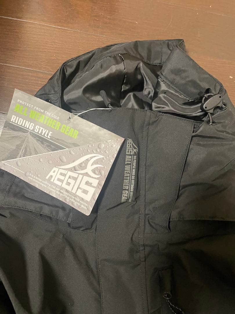 ワークマン アイキョウブラック　2024 限定 イージス 防水防寒 スーツ L