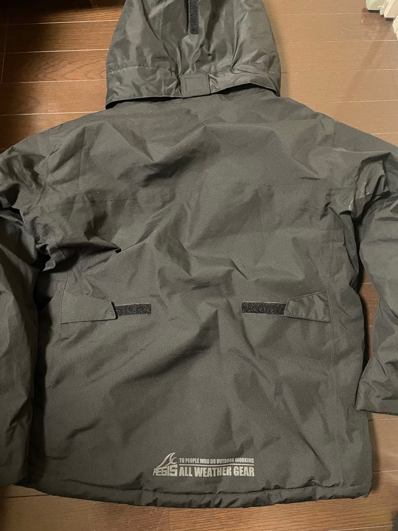 ワークマン アイキョウブラック　2024 限定 イージス 防水防寒 スーツ L