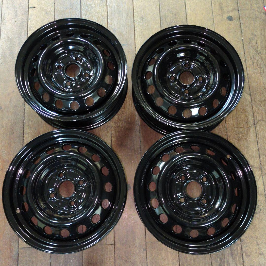 送料込　プロボックス　トヨタ 純正ホイール　14×5J　P100　4穴　+39