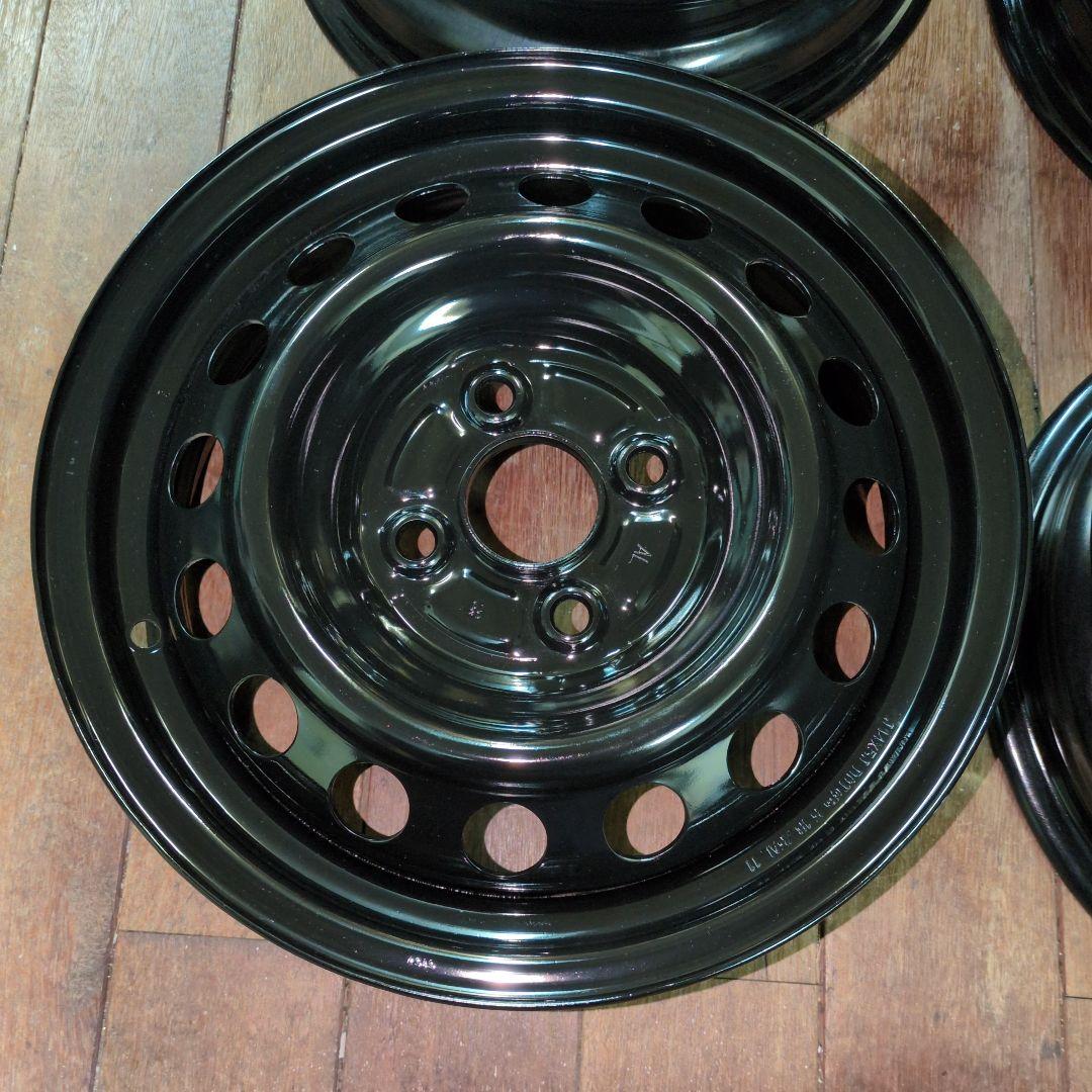 送料込　プロボックス　トヨタ 純正ホイール　14×5J　P100　4穴　+39