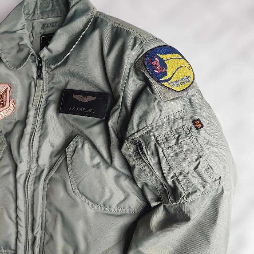 ALPHA INDUSTRIES CWU-45P フライトジャケット USA製
