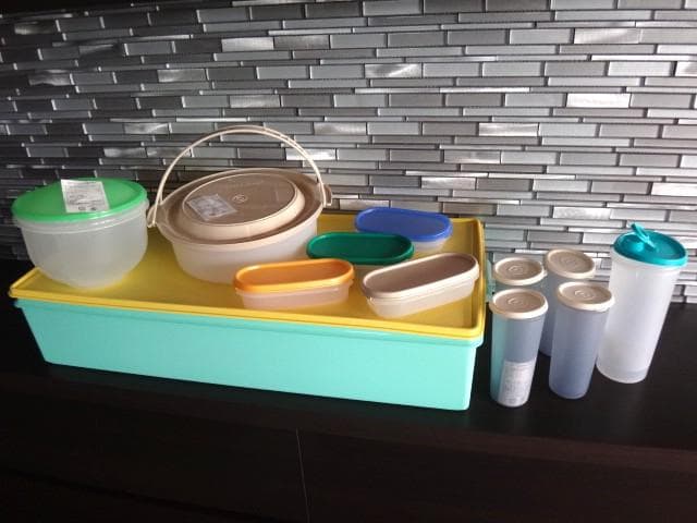 新品★タッパーウェア★12点セット★ロングスーパーケース★Sライン/他★保存容器