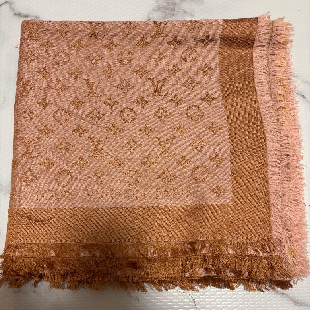 LOUIS VUITTON モノグラム 大判スカーフ