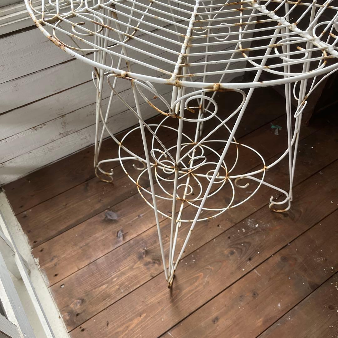 イギリス　ビンテージ　ガーデン　テーブル