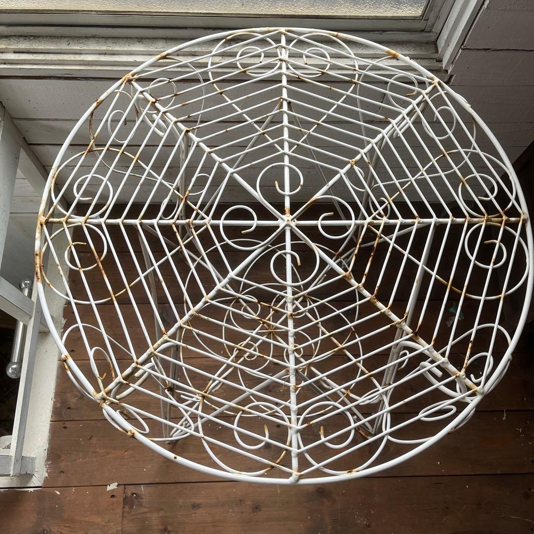 イギリス　ビンテージ　ガーデン　テーブル