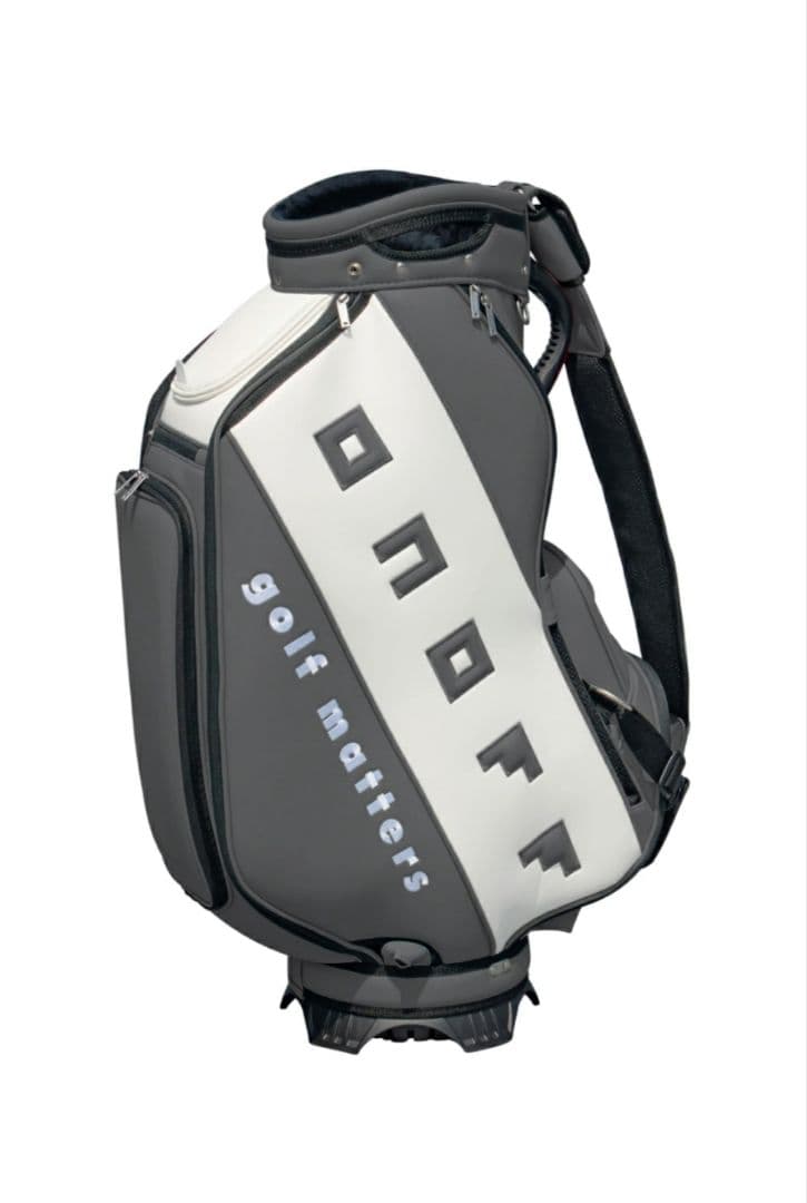 ONOFF ゴルフバッグ 限定品 グレー・ホワイト