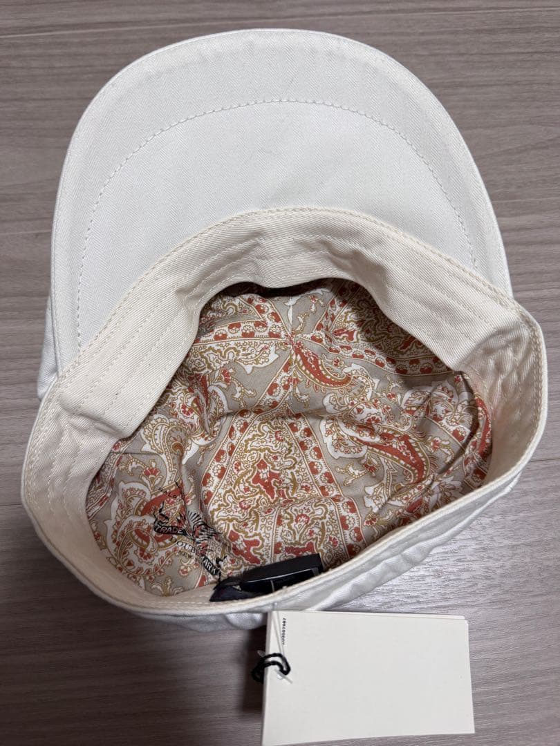 【新品タグ付】RRL キャスケット ホワイト　M 58cm