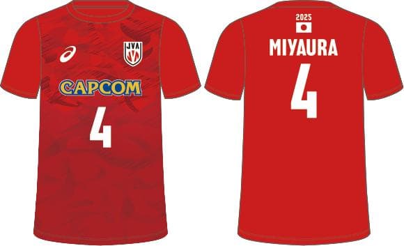 2025年 バレーボール男子日本代表 応援Tシャツ 宮浦健人 XL