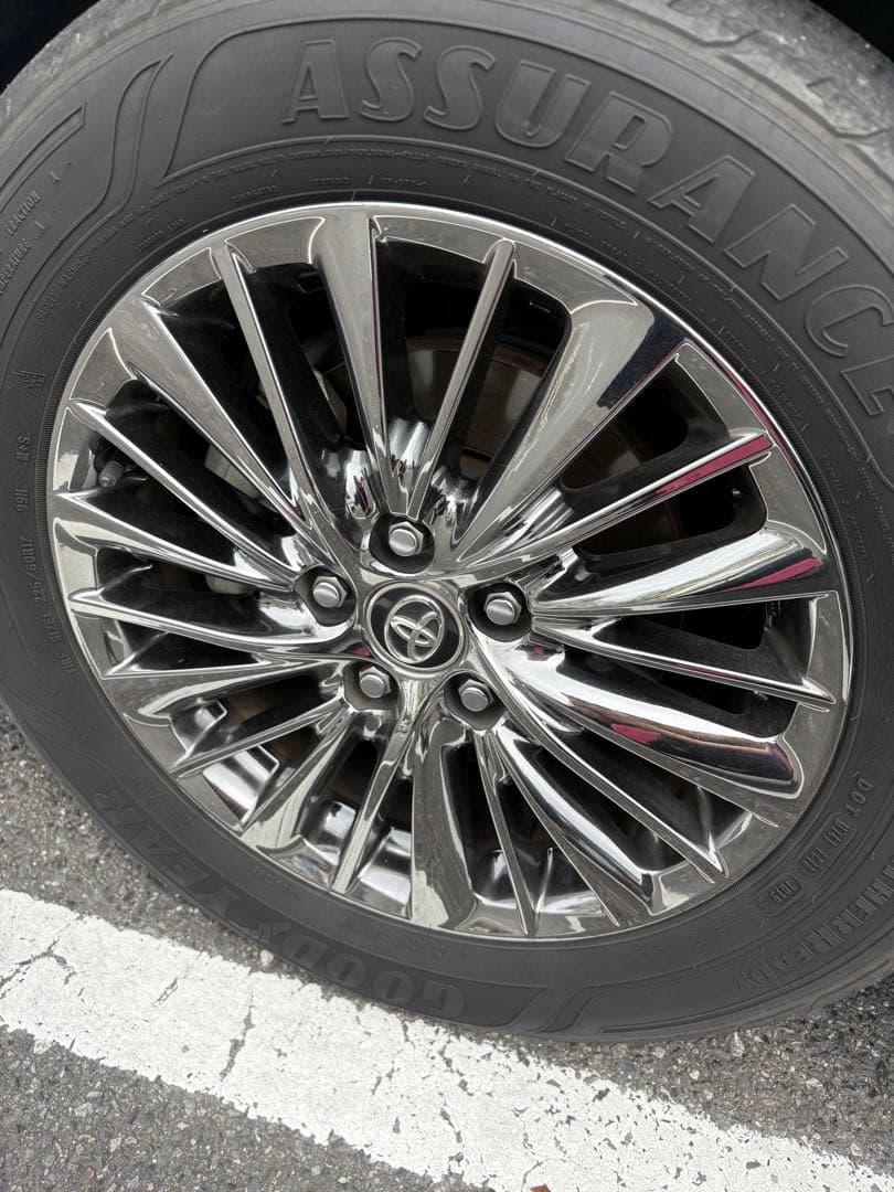 30系ヴェルファイア　エグゼクティブラウンジ　ホイール4本セット純正 17インチ