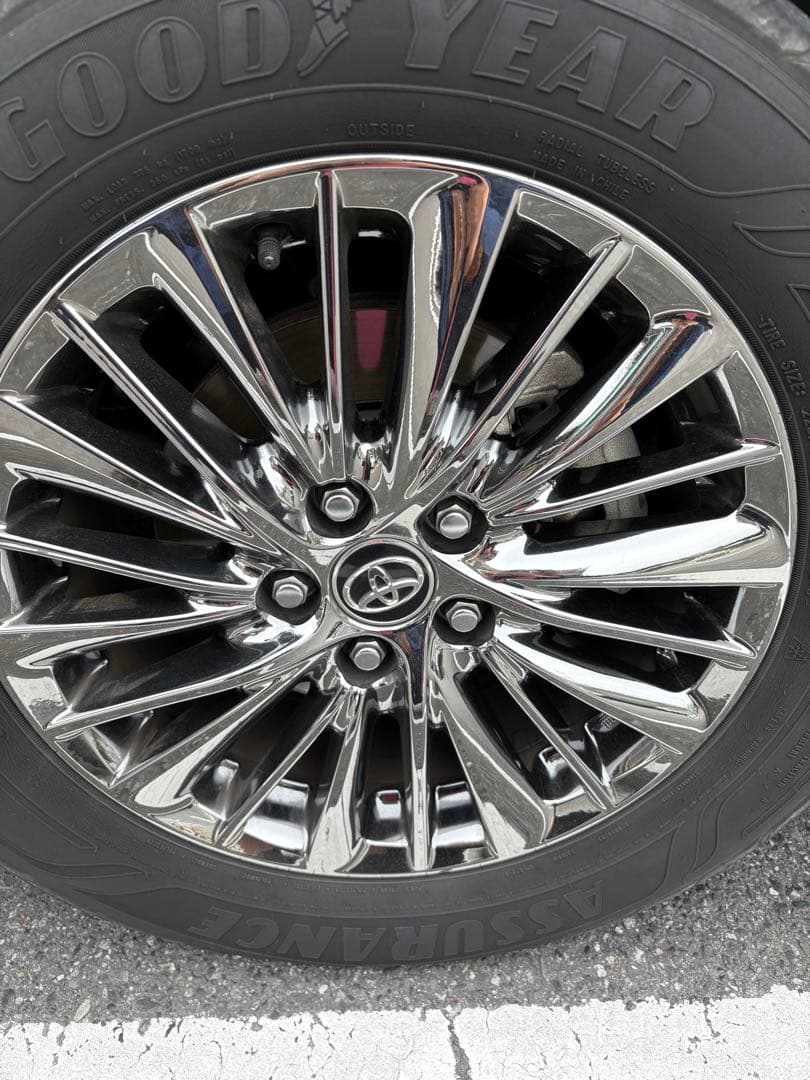 30系ヴェルファイア　エグゼクティブラウンジ　ホイール4本セット純正 17インチ