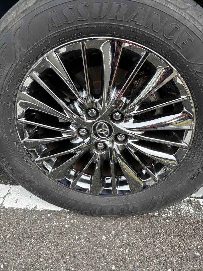 30系ヴェルファイア　エグゼクティブラウンジ　ホイール4本セット純正 17インチ