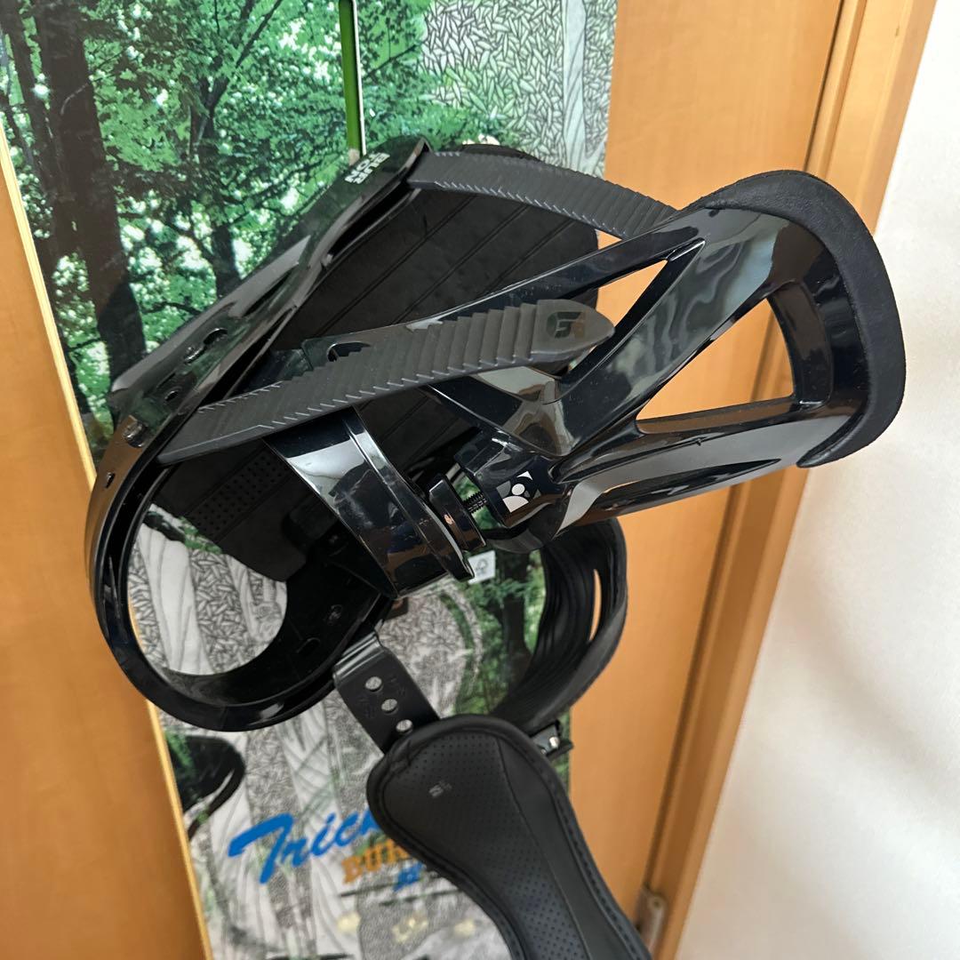 バートンスノーボードビンディングトリックポニーtrick pony送料込み158